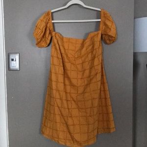 ASOS Maternity Off the Shoulder Dress